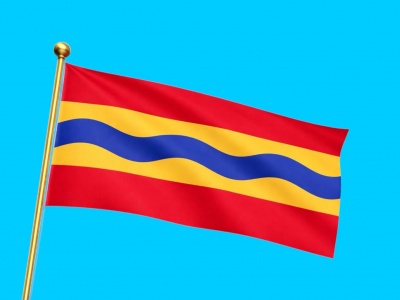 Vlag provincie Overijssel 100x150 cm