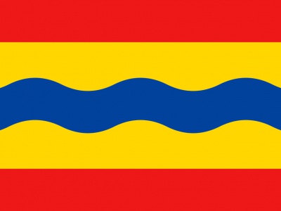 Vlag provincie Overijssel 70x100 cm