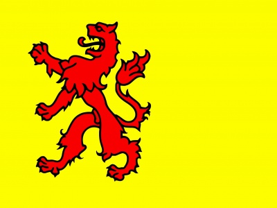 Vlag provincie Zuid-Holland 70x100 cm