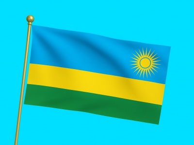 Vlag Rwanda 100x150 cm Vlag Rwanda 100x150 cm