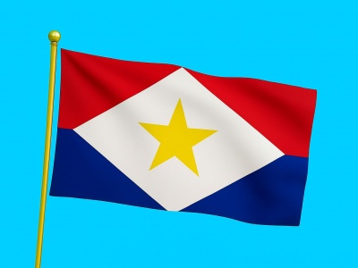 Vlag Saba 300x450 cm