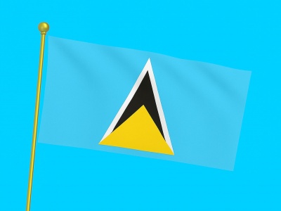 Vlag Saint Lucia 225x350 cm