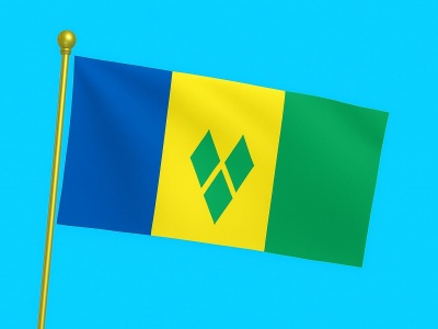 Vlag Saint Vincent en de Grenadines 120x180 cm