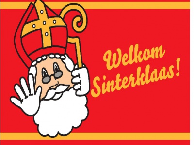 Vlag Sinterklaas 100x150 cm