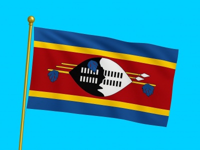 Vlag Swaziland 100x150 cm