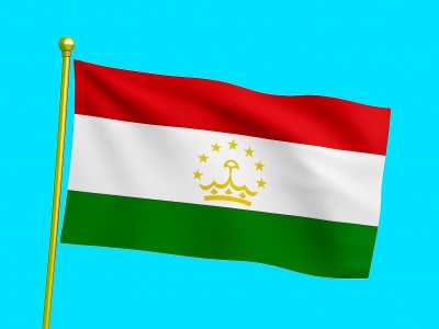 Vlag Tadzjikistan 070x100 cm