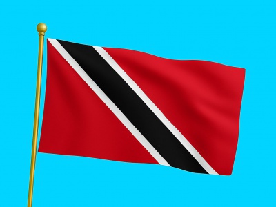 Vlag Trinidad en Tobago 030x045 cm