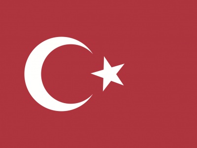 Vlag Turkije gebruikt 150x225 cm
