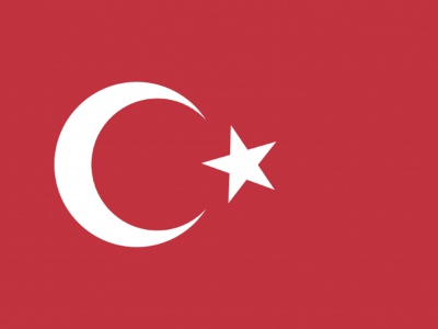 Vlag Turkije 70x100 cm
