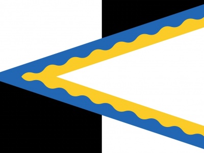 Vlag Westervoort 030x045 cm