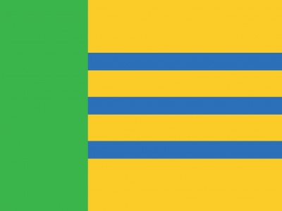 Vlag Woensdrecht 100x150 cm Vlag Woensdrecht 100x150 cm