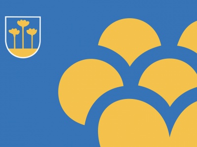 Vlag Zoetermeer 040x060 cm