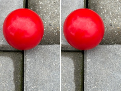 Vlaggenmast knop bol rood, m8 