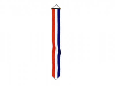 Wimpel Nederland marineblauw 200 cm